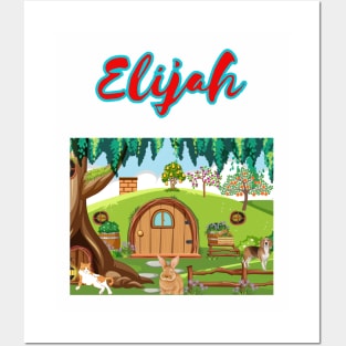 Elijah baby's names Posters and Art